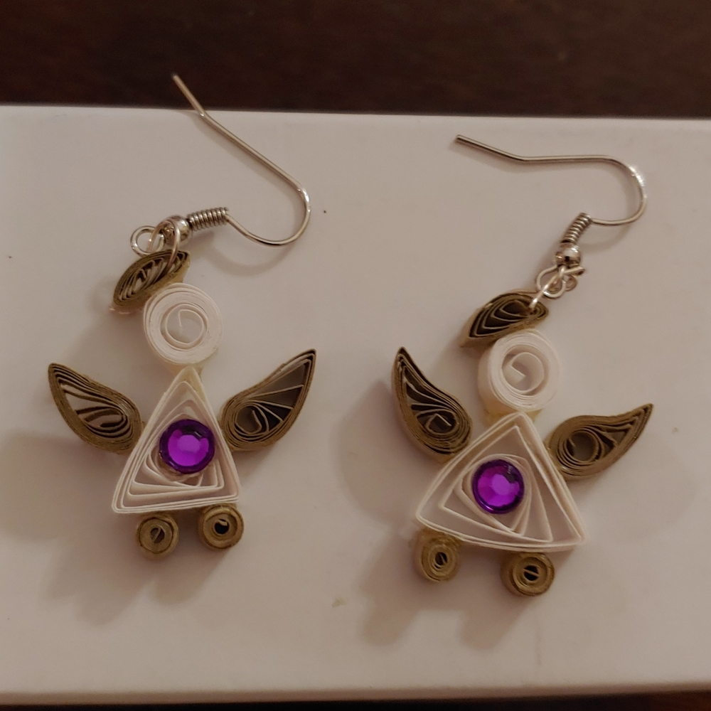 Quilling Handmade Earrings
